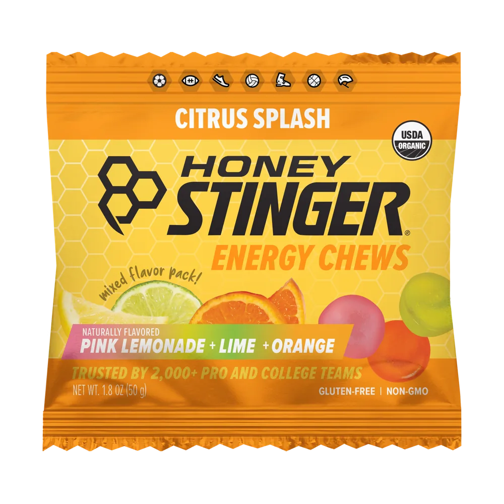 Gomitas Energéticas Honey Stinger sabor Citrus Splash