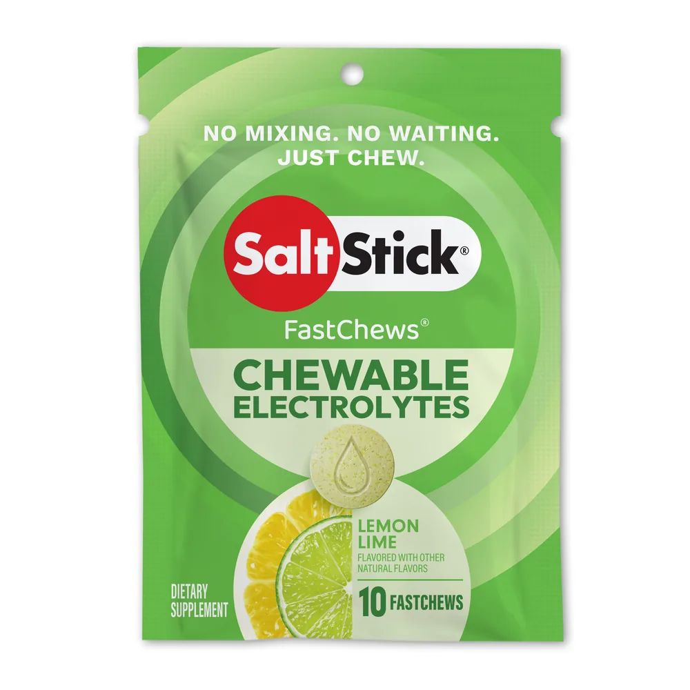 Masticables SaltStick FastChews sabor Limón Lima