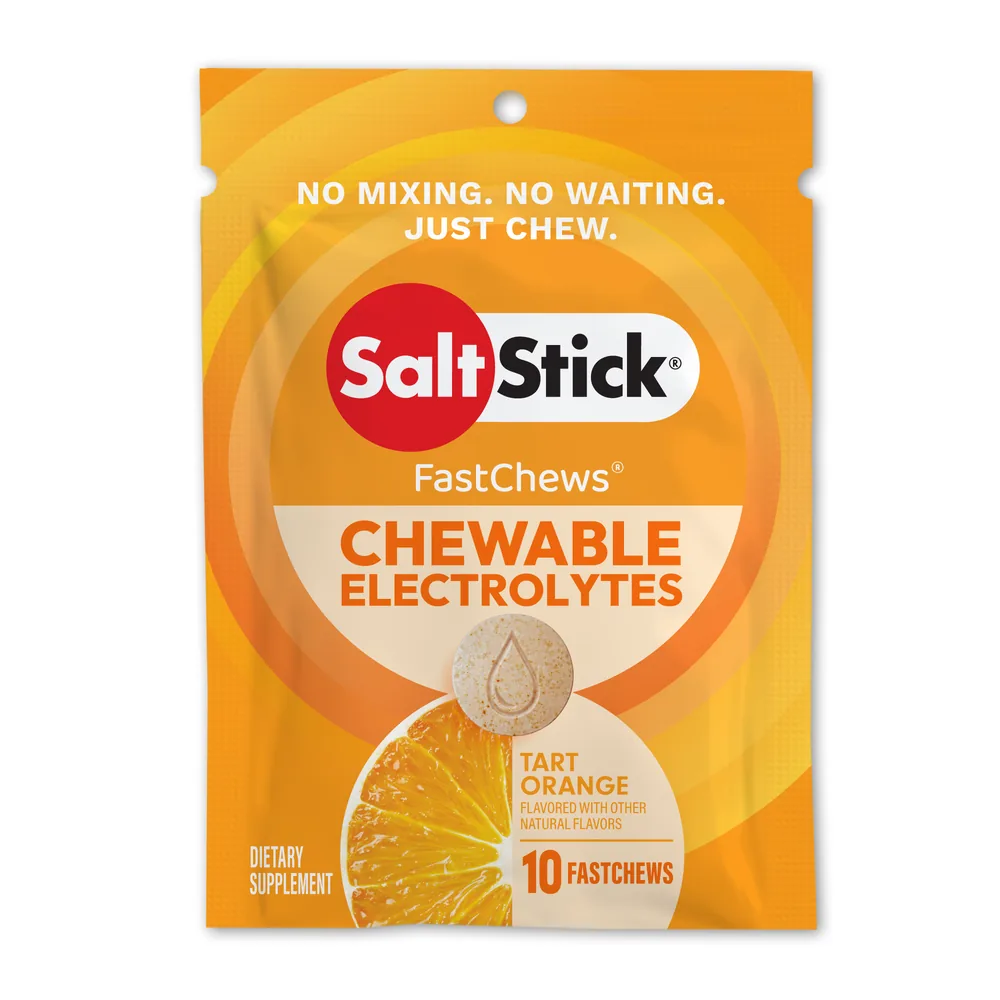 Masticables SaltStick FastChews sabor Naranja