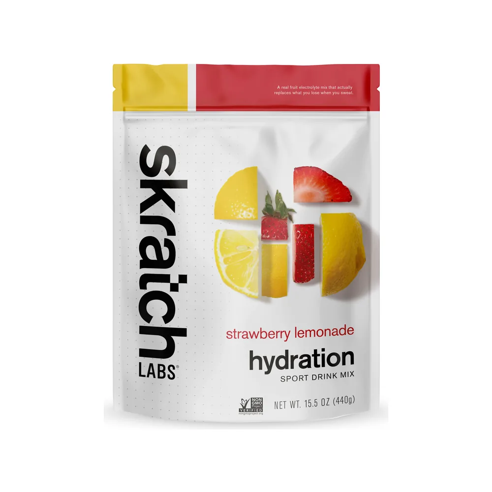 Sport Hydration Drink Mix Fresa Limonada — Bolsa 440 g