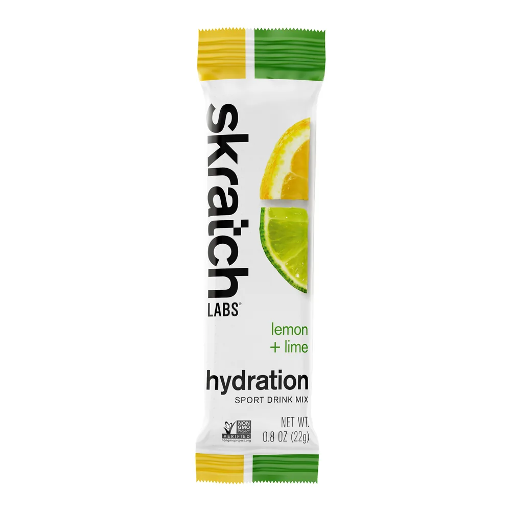 Sport Hydration Drink Mix Skratch Labs sabor Limón Lima, sobres